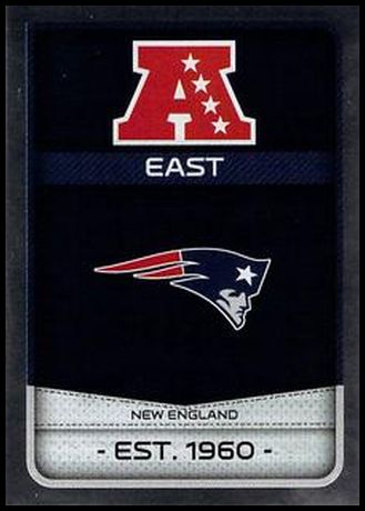 43 New England Patriots Logo FOIL